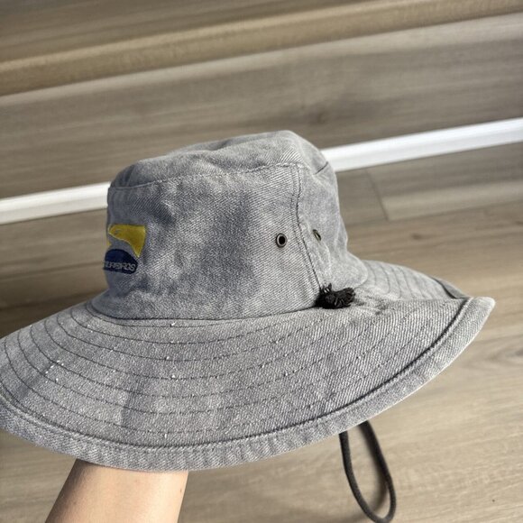 VINTAGE RUSTY Surfboards Bucket Boonie Hat Cap Surf Beach Surfing Made USA Sz S - Picture 5 of 11